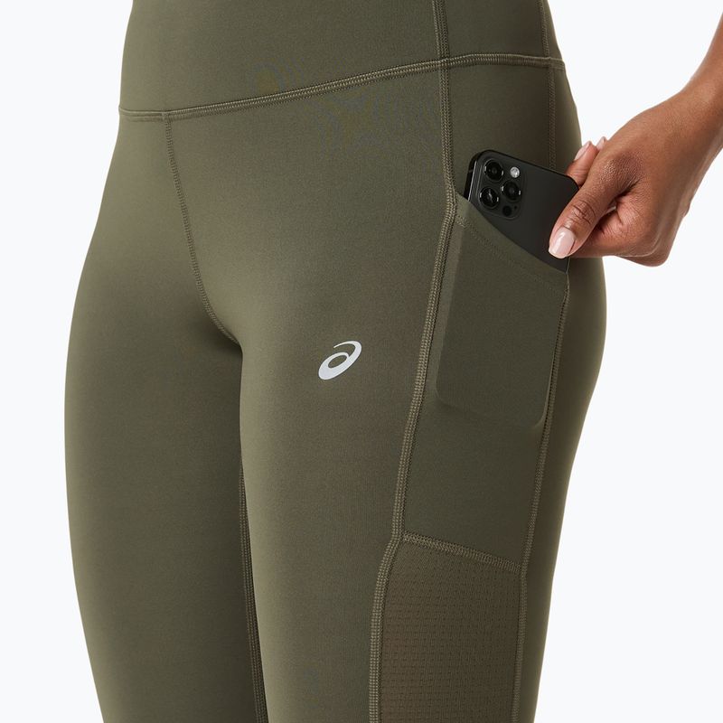 Moteriškos bėgimo tamprės ASICS Core Tight dark olive 4
