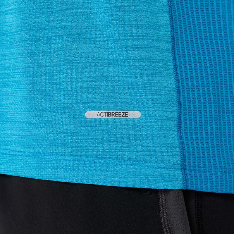 Vyriški bėgimo marškinėliai ASICS Road Aegean Blue 7