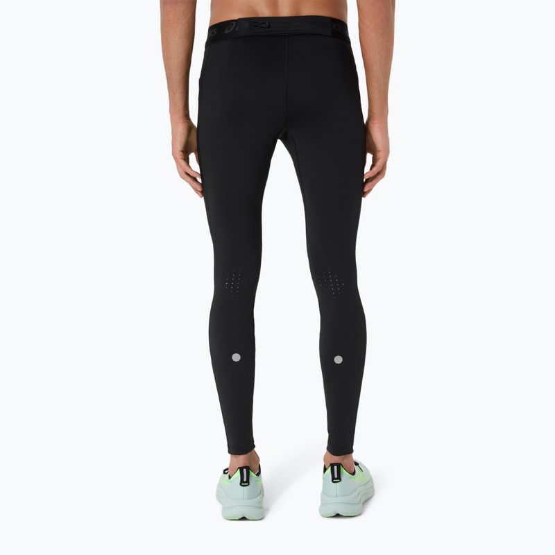 Vyriškos bėgimo tamprės ASICS Road Tight performance black 3