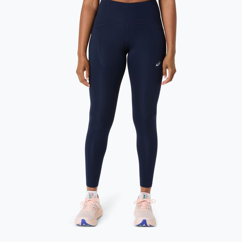 Moteriškos bėgimo tamprės ASICS Road High Waist midnight