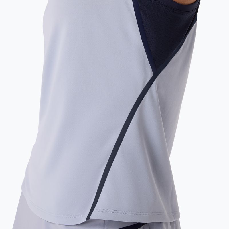 Moteriški teniso marškinėliai ASICS Match Tank W grey/blue 8