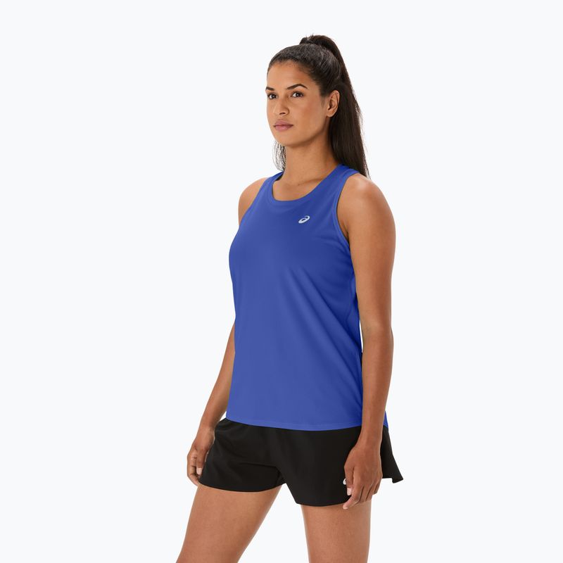 Moteriški bėgimo marškinėliai Asics Core Tank cobalt burst 4