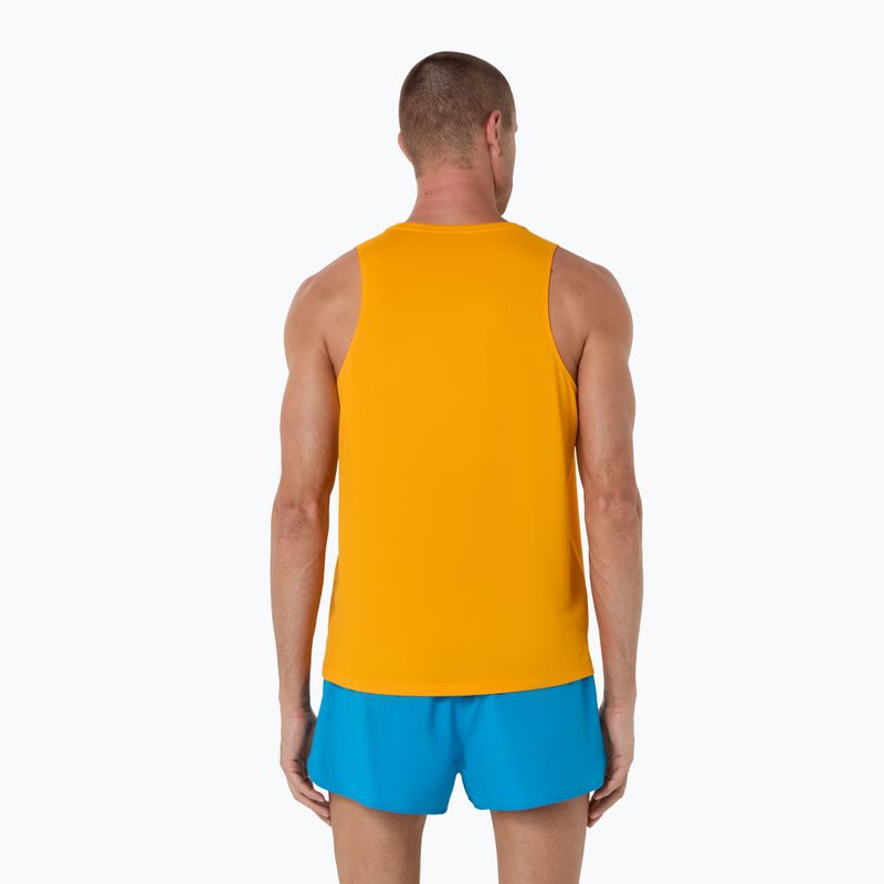 Vyriški bėgimo marškinėliai ASICS Core Singlet yamabuki yellow 3