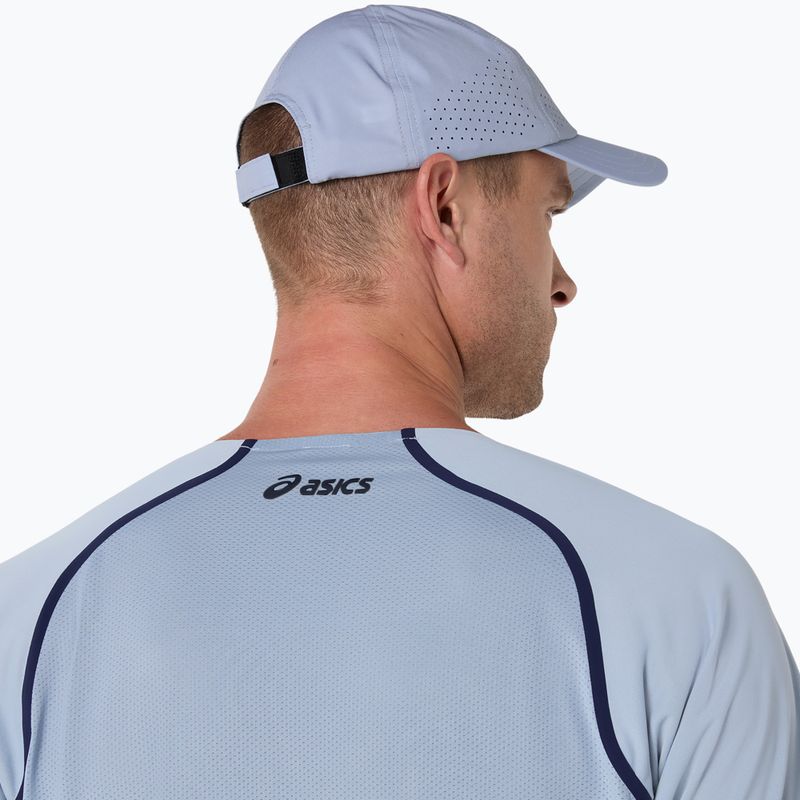 Vyriški teniso marškinėliai ASICS Match grey/blue 7