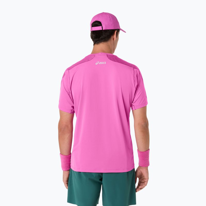 Vyriški teniso marškinėliai ASICS Match Jacquard Digital Sakura 3