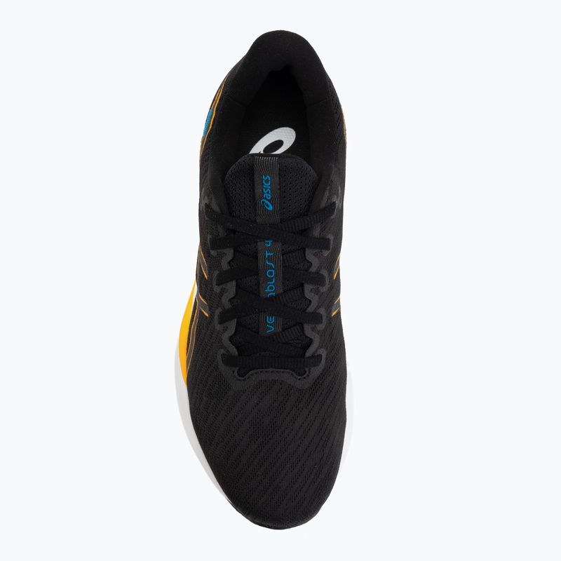 Vyriški bėgimo bateliai Asics Versablast 4 black/yellow 5