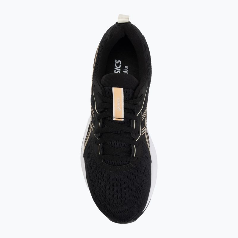 Moteriški bėgimo bateliai ASICS Gel-Contend 9 black/apricot crush 5