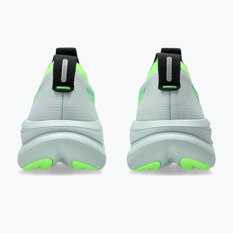 Vyriški bėgimo bateliai ASICS Gel-Nimbus 28 cold moss/illuminate green 5