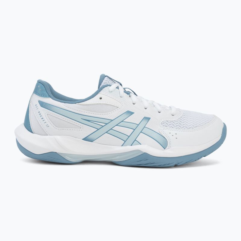 Vyriški tinklinio bateliai ASICS Gel-Rocket 12 lichen rock/tranquil teal 2