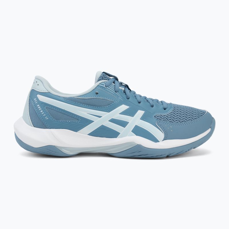 Vyriški tinklinio bateliai ASICS Gel-Rocket 12 lichen rock/tranquil teal 2