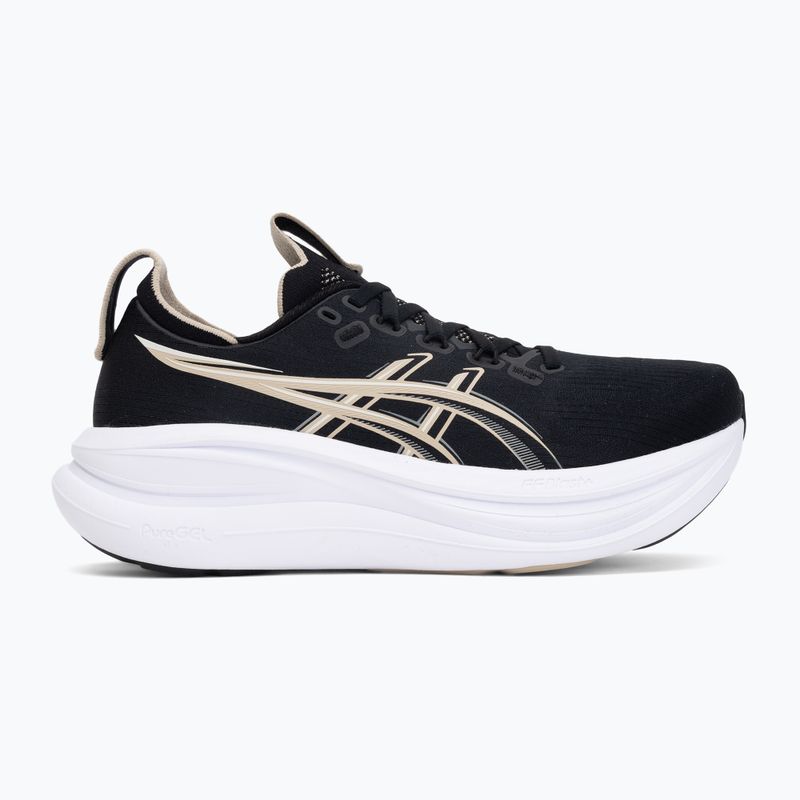 Moteriški bėgimo batai ASICS Gel-Nimbus 28 black/feather grey 2