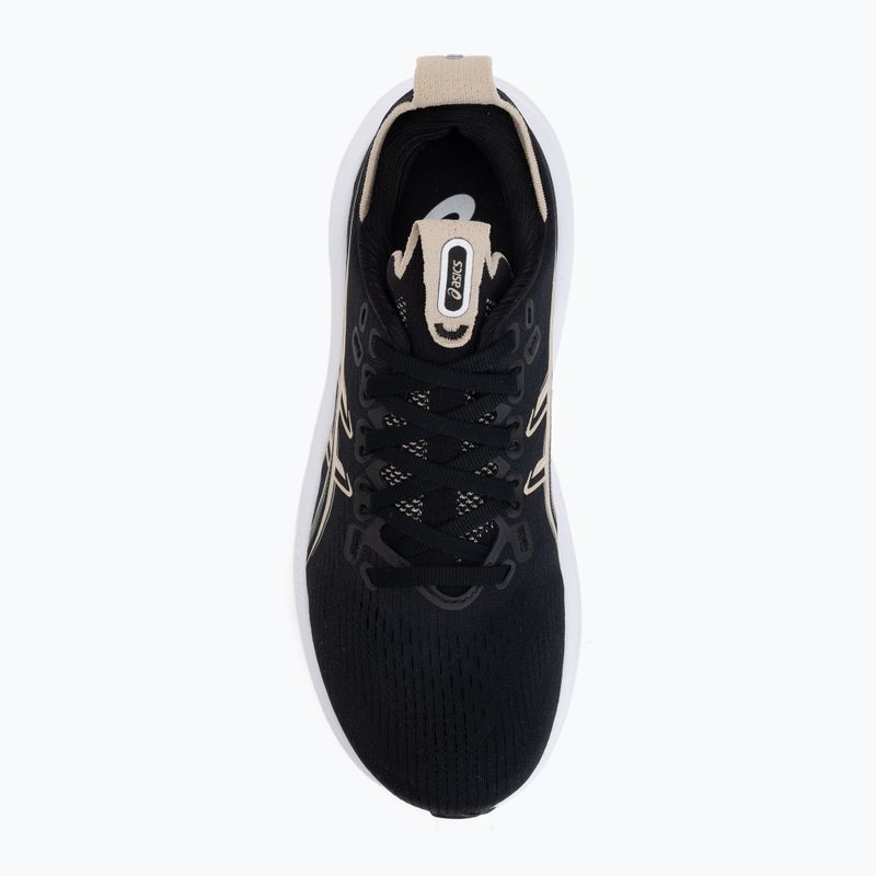Moteriški bėgimo batai ASICS Gel-Nimbus 28 black/feather grey 5