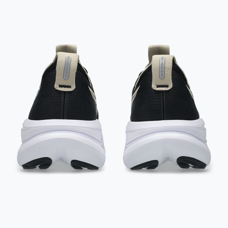 Vyriški bėgimo bateliai ASICS Gel-Nimbus 28 black/feather grey 5