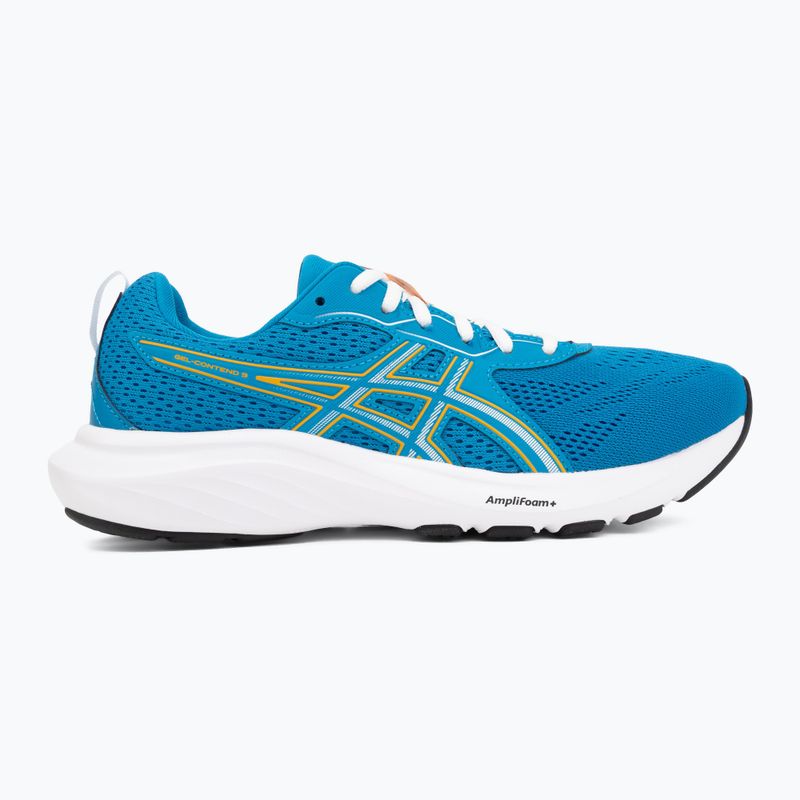 Vyriški bėgimo bateliai ASICS Gel-Contend 9 Aegean Blue/Yamabuki 2