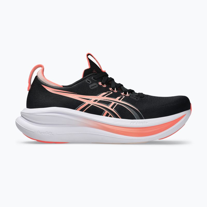 Moteriški bėgimo batai ASICS Gel-Nimbus 28 black/pearl pink 8