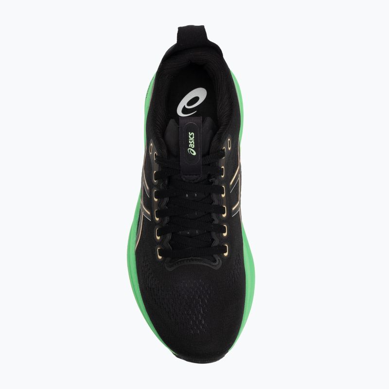 Vyriški bėgimo bateliai ASICS Gel-Kayano 32 black/vital green 5