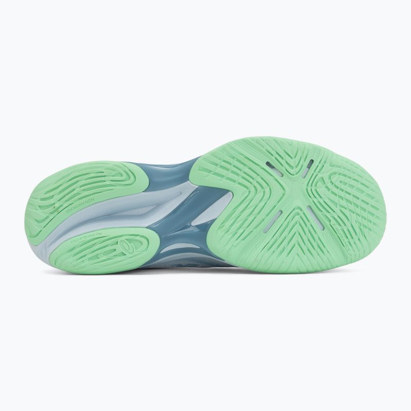 Vyriški tinklinio bateliai ASICS Netburner Ballistic FF 4 cool grey/saba blue 4