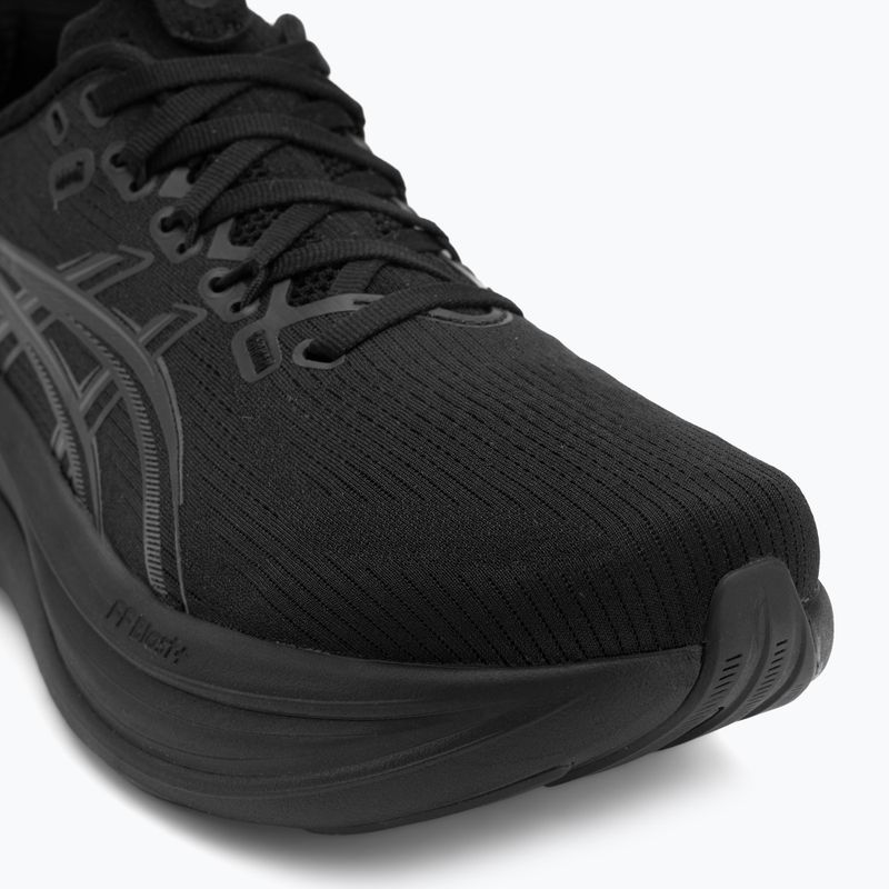 Vyriški bėgimo bateliai ASICS Gel-Nimbus 28 black/graphite grey 7