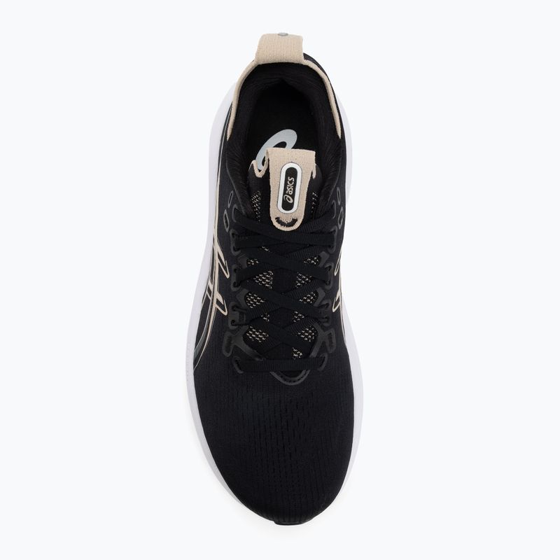 Vyriški bėgimo bateliai Asics Gel-Nimbus 28 black/feather grey 5