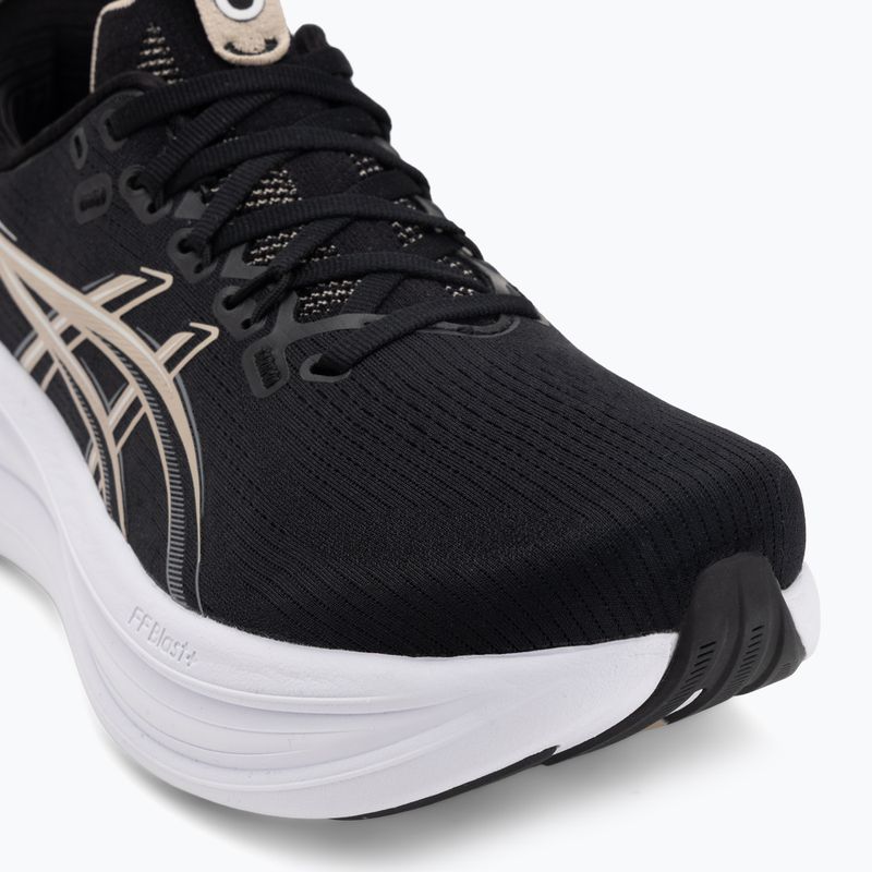 Vyriški bėgimo bateliai Asics Gel-Nimbus 28 black/feather grey 7