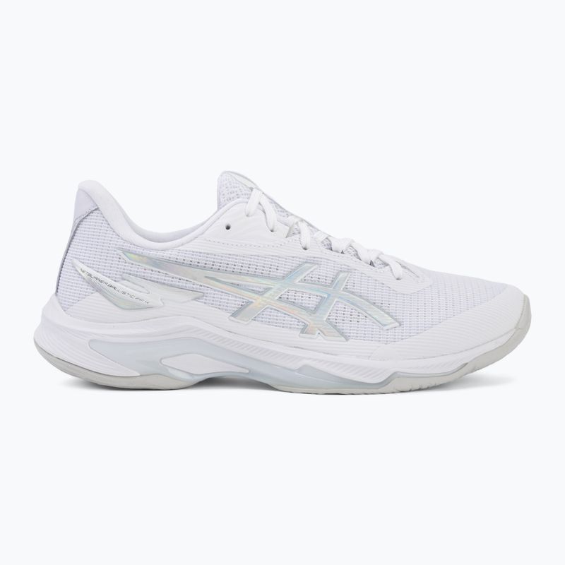 Vyriški batai ASICS Netburner Ballistic FF 4 white/pure silver 2