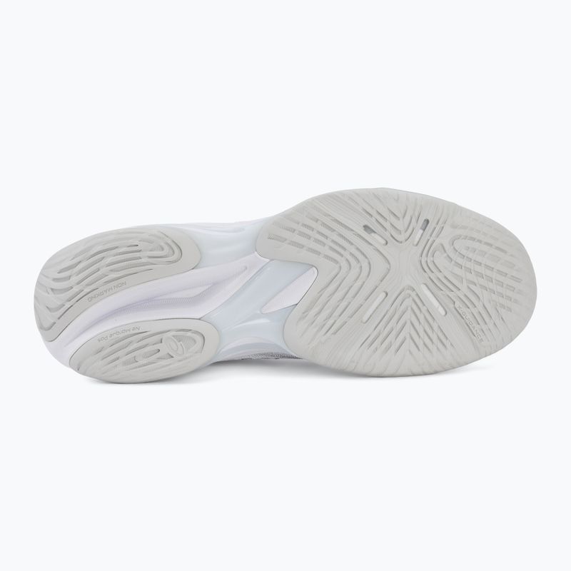 Vyriški batai ASICS Netburner Ballistic FF 4 white/pure silver 4