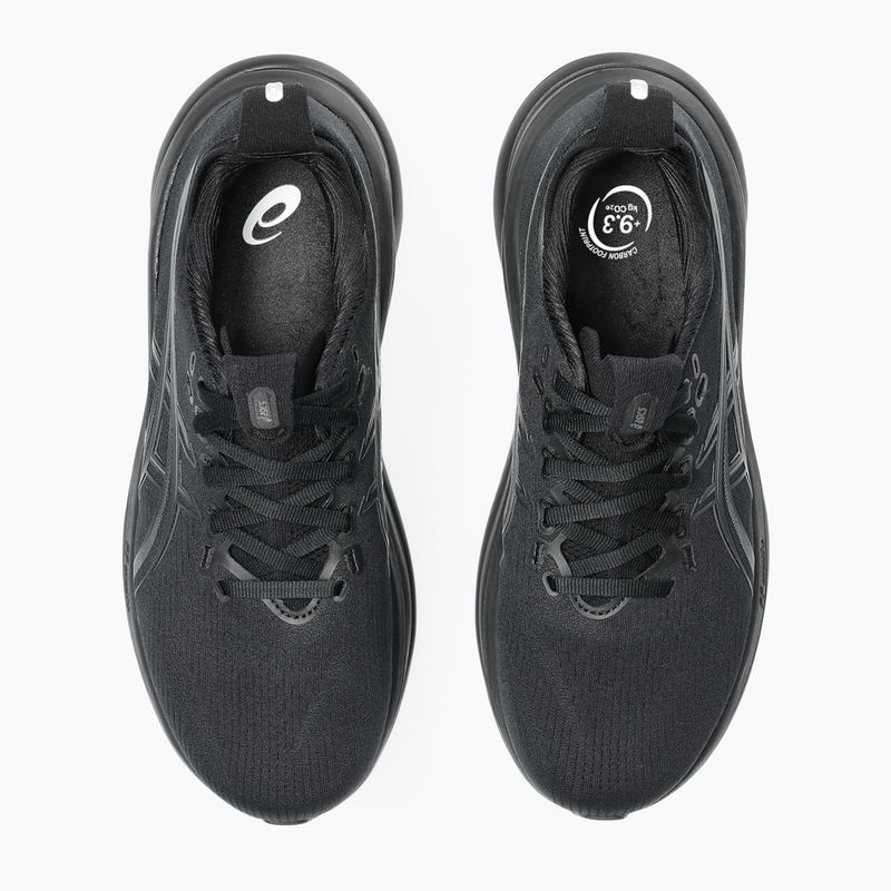 Moteriški bėgimo batai ASICS Gel-Nimbus 28 black/graphite grey 13