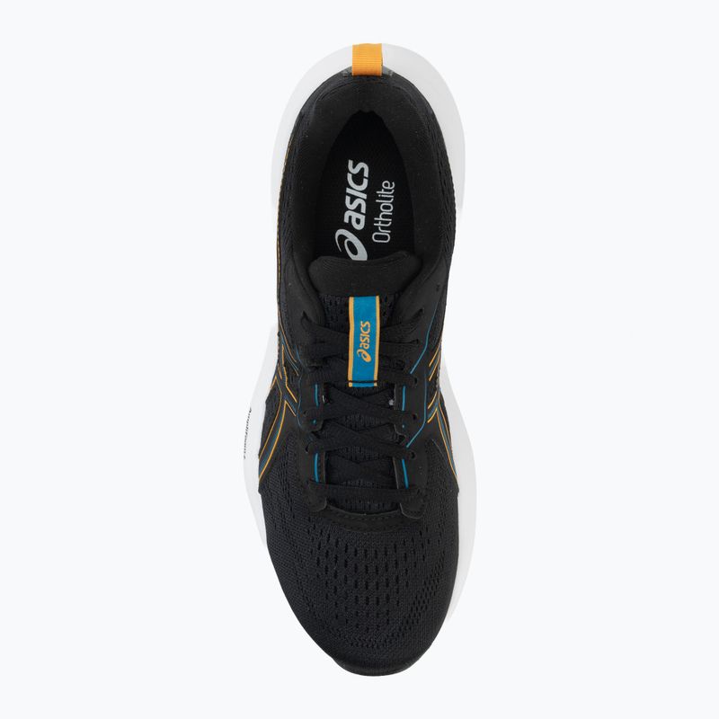 Vyriški bėgimo bateliai ASICS Gel-Contend 9 black/yamabuki 5