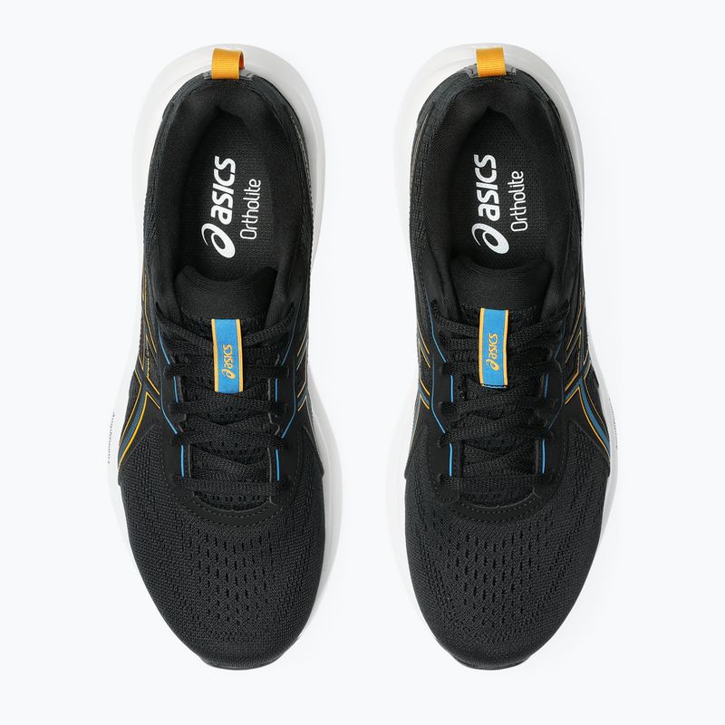 Vyriški bėgimo bateliai ASICS Gel-Contend 9 black/yamabuki 6