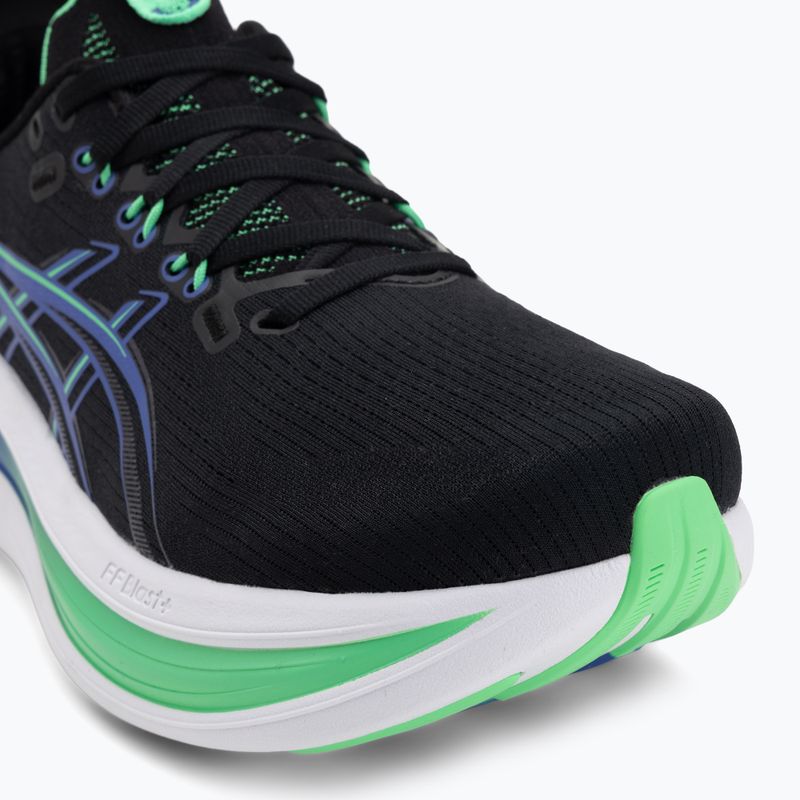 Vyriški bėgimo batai ASICS Gel-Nimbus 28 black/cobalt burst 7