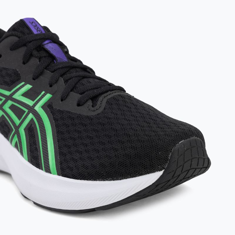 Vyriški bėgimo bateliai ASICS Patriot 14 black/vital green 7