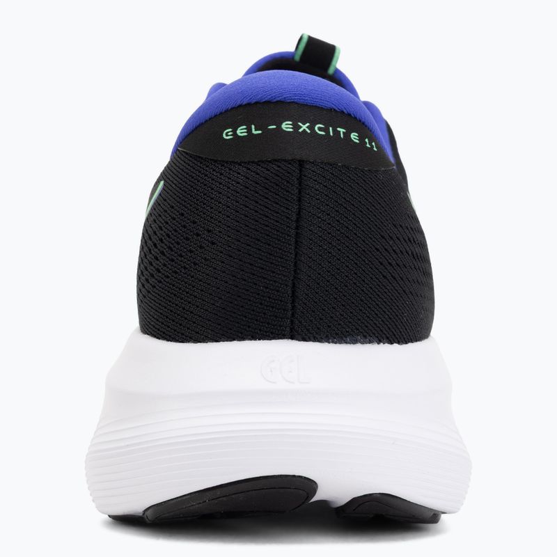Vyriški bėgimo bateliai ASICS Gel-Excite 11 black/vital green 6