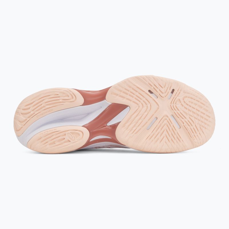 Moteriški tinklinio bateliai ASICS Netburner Ballistic FF 4 white/rose red 4