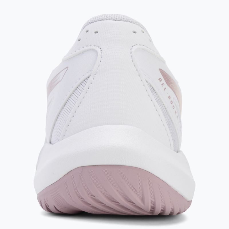 Moteriški tinklinio bateliai ASICS Gel-Rocket 12 white/pearl pink 6