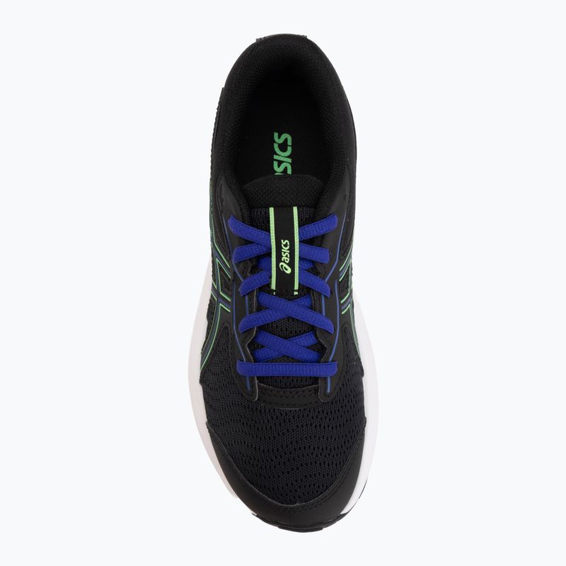 Vaikiški bėgimo bateliai ASICS Contend 9 GS black/vital green 5