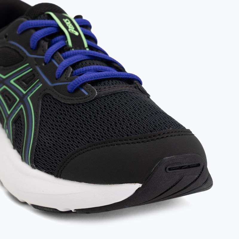 Vaikiški bėgimo bateliai ASICS Contend 9 GS black/vital green 7