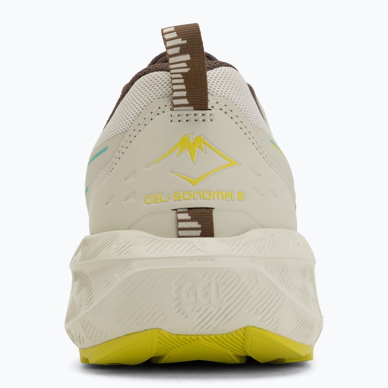 Vyriški bėgimo bateliai ASICS Gel-Sonoma 8 light dust/aurora green 6