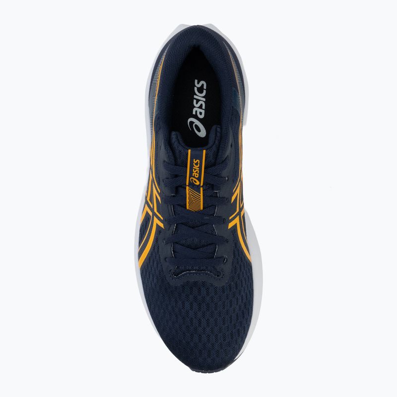 Vyriški bėgimo bateliai ASICS Patriot 14 midnight/yamabuki 5