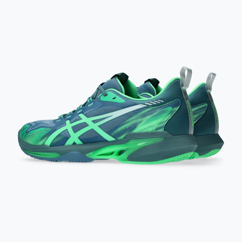 Vyriški padelio batai Asics Sonicmash FF Saba Blue/Vital Green 4