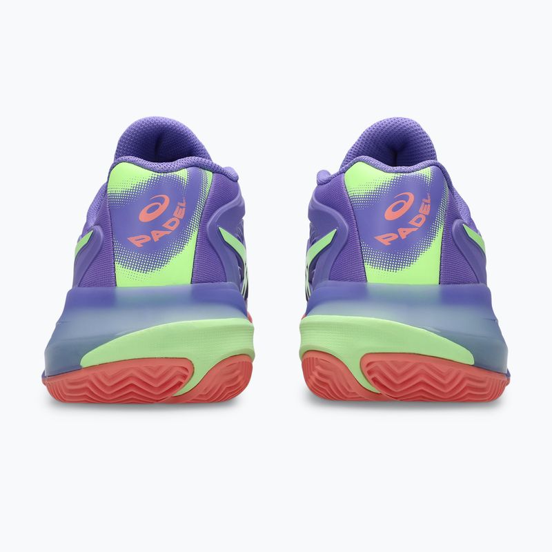 Moteriški padelio batai Asics Gel-Resolution X Padel W amethyst/illuminate green 5