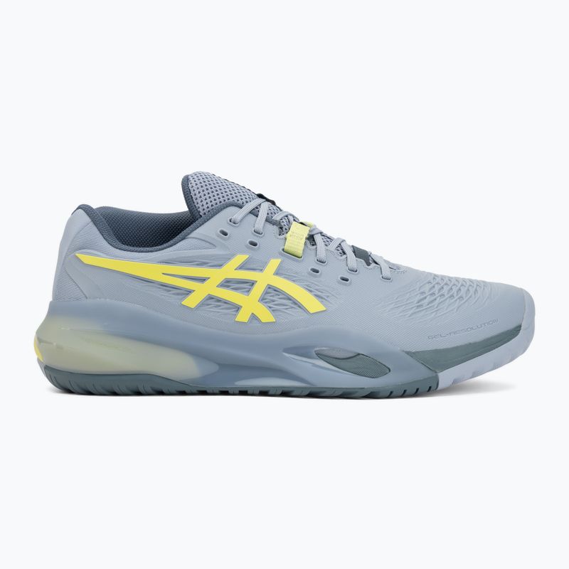 Vyriški teniso bateliai ASICS Gel-Resolution X grey blue/pistachio 2