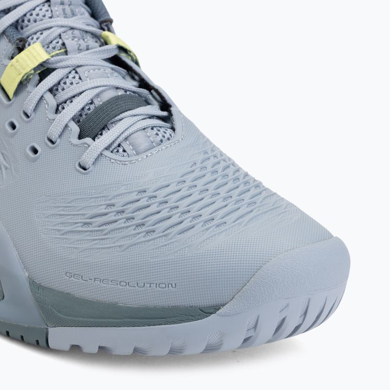 Vyriški teniso bateliai ASICS Gel-Resolution X grey blue/pistachio 7
