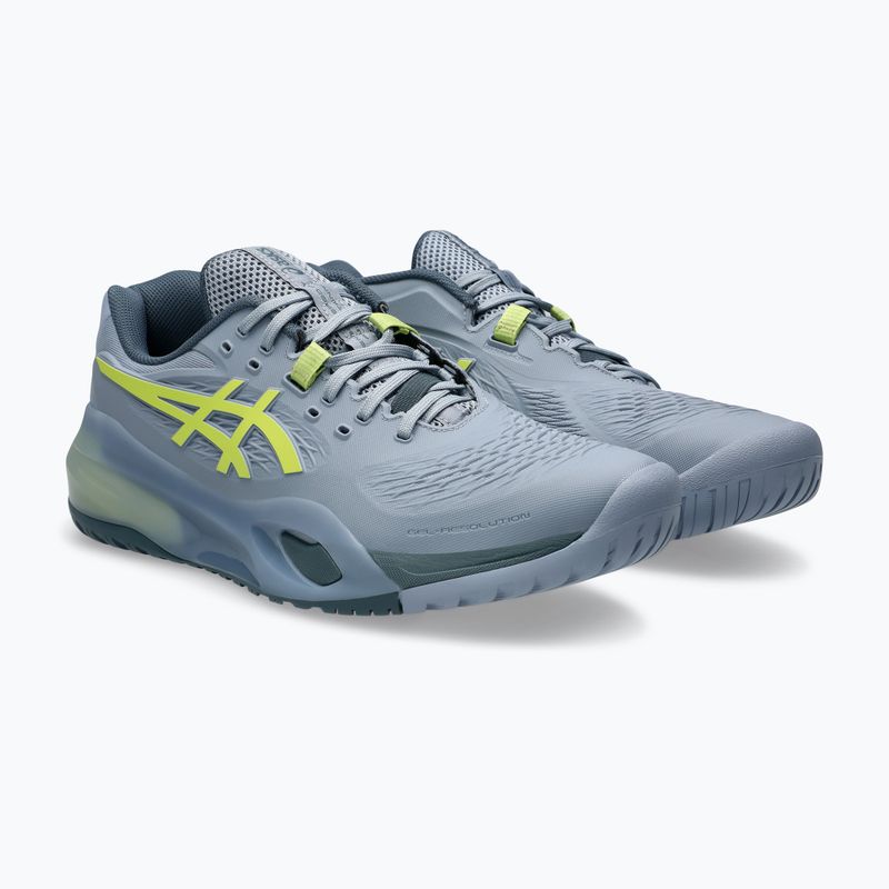 Vyriški teniso bateliai ASICS Gel-Resolution X grey blue/pistachio 10