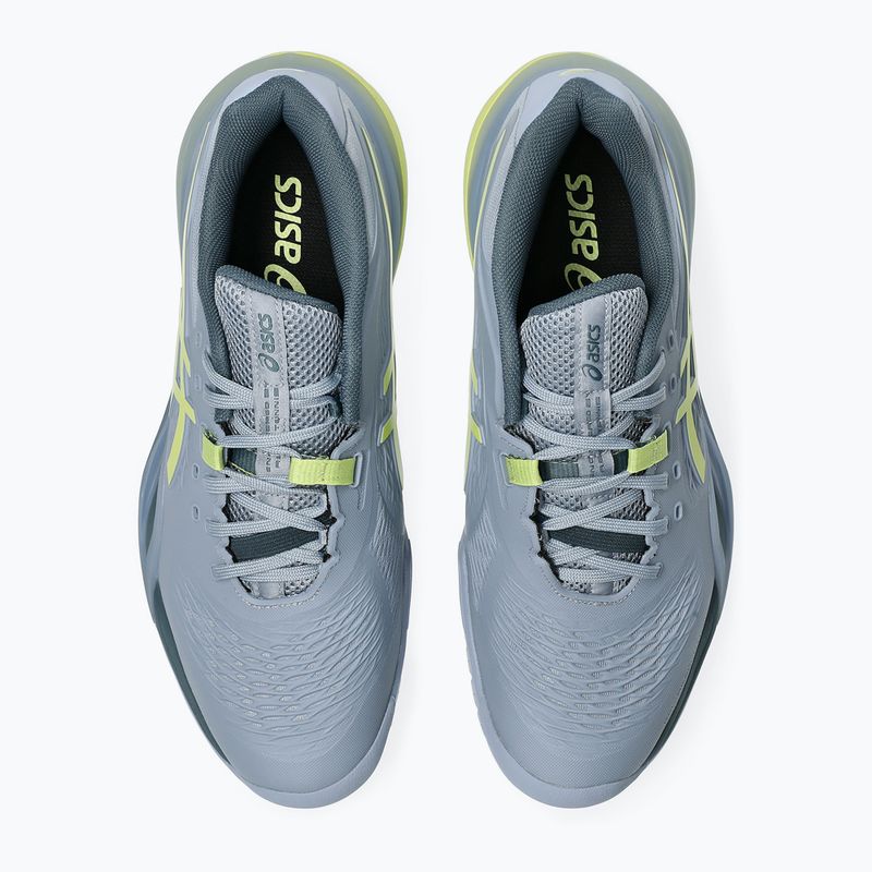 Vyriški teniso bateliai ASICS Gel-Resolution X grey blue/pistachio 13