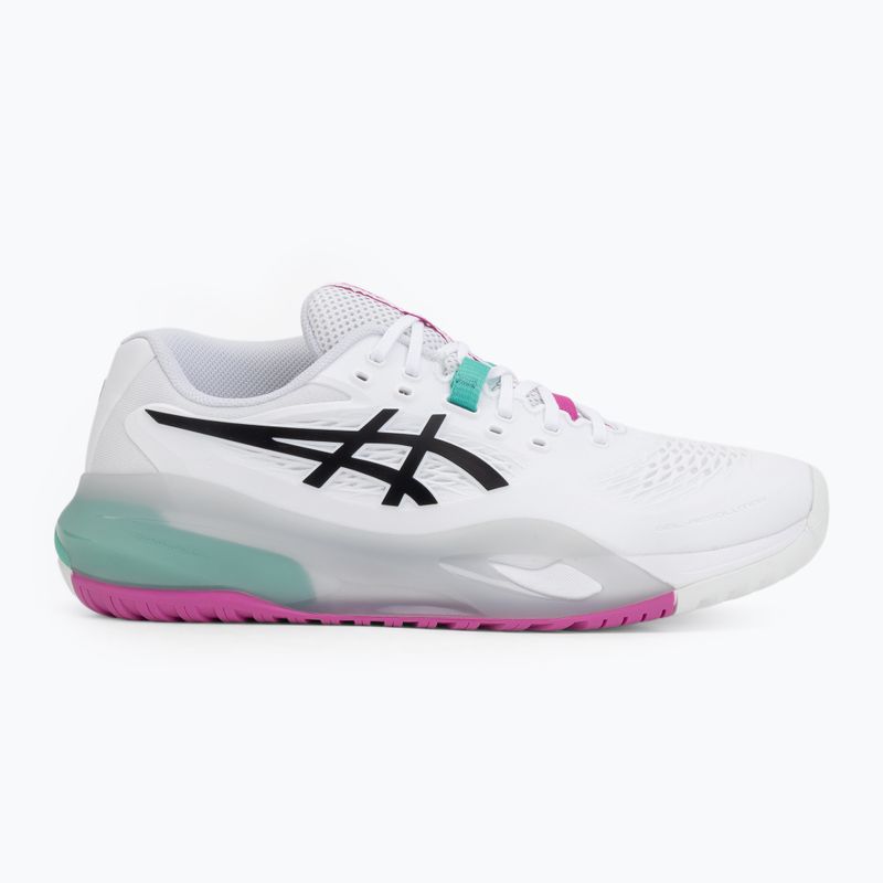 Vyriški teniso bateliai ASICS Gel-Resolution X white/aurora green 2