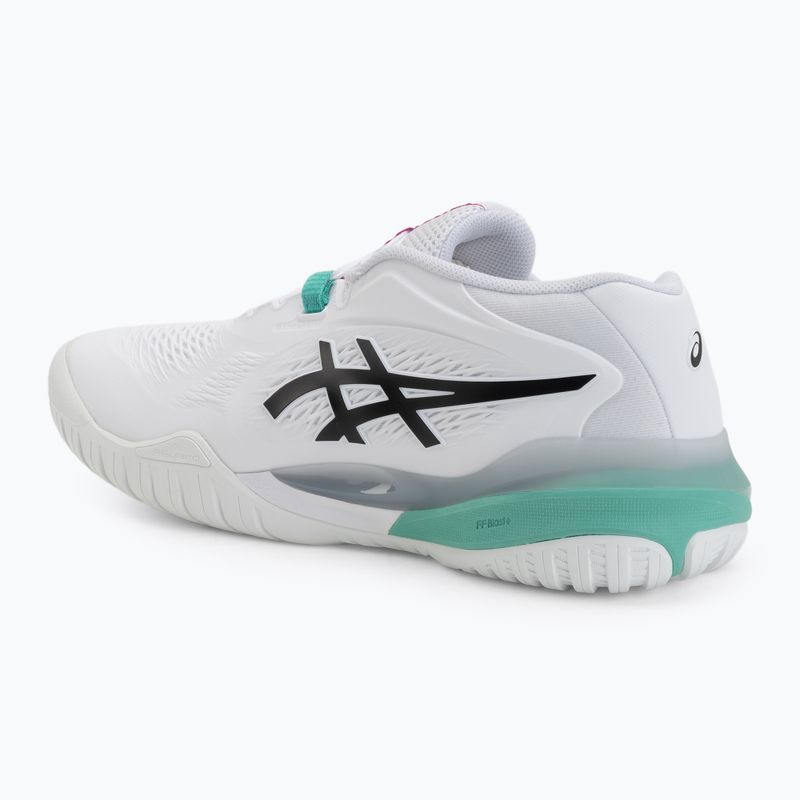 Vyriški teniso bateliai ASICS Gel-Resolution X white/aurora green 3