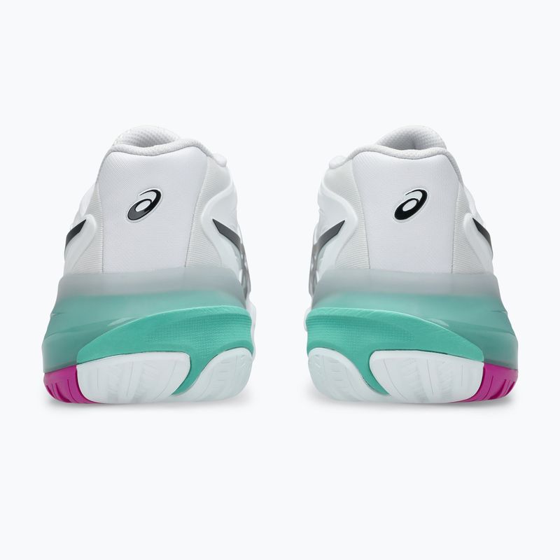 Vyriški teniso bateliai ASICS Gel-Resolution X white/aurora green 5