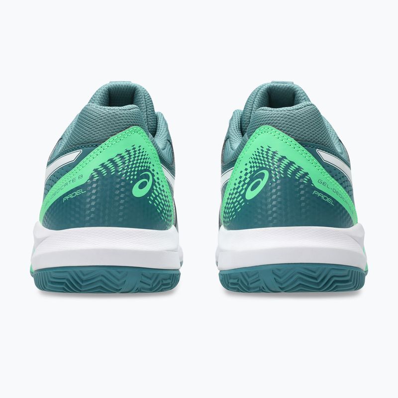 Vyriški padelio batai ASICS Gel-Dedicate 8 misty pine/white 12