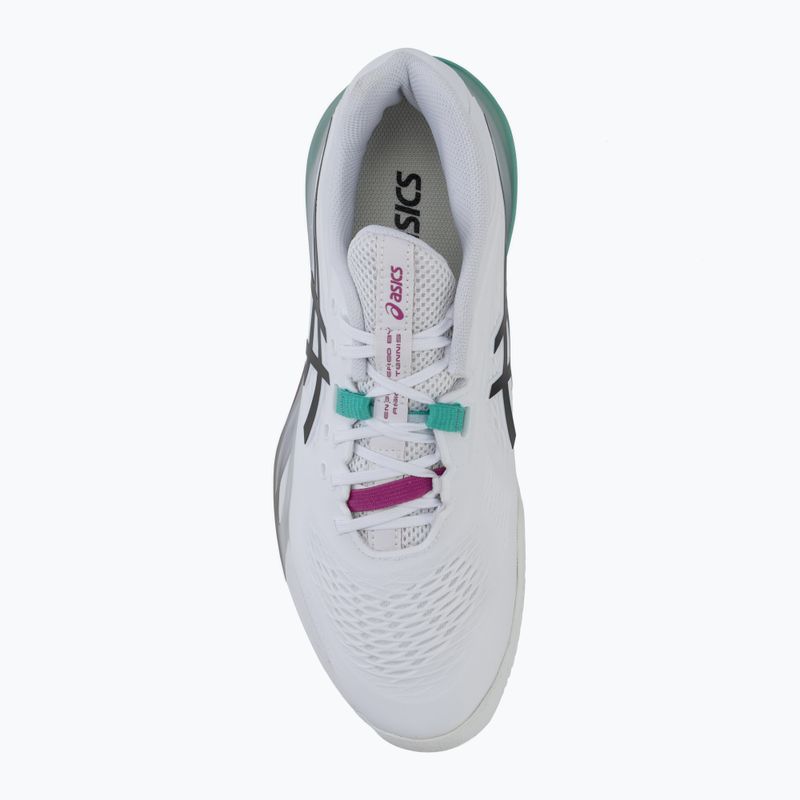 Vyriški teniso bateliai ASICS Gel-Resolution X Clay white/aurora green 5