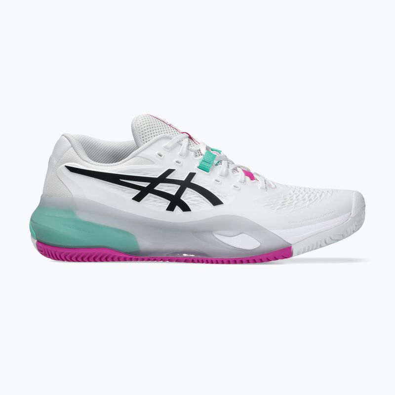 Vyriški teniso bateliai ASICS Gel-Resolution X Clay white/aurora green 8